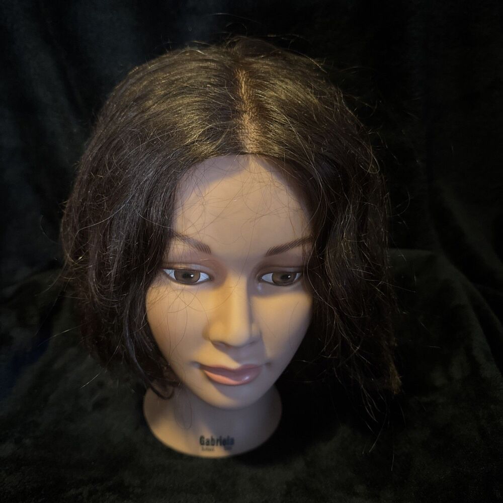 Vintage 1989 Pivot Point 100% Human Hair Mannequin Head